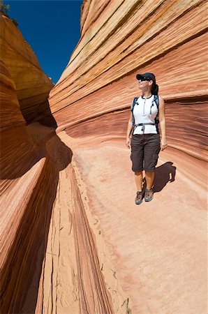 The Wave of Coyote Buttes in the Vermillion Cliffs Wildreness Area, Utah and Arizona Stock Photo - Budget Royalty-Free & Subscription, Code: 400-04617358