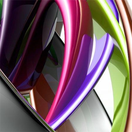 simsearch:400-04619993,k - Abstract wallpaper background illustration of smooth glossy colors Stock Photo - Budget Royalty-Free & Subscription, Code: 400-04619991