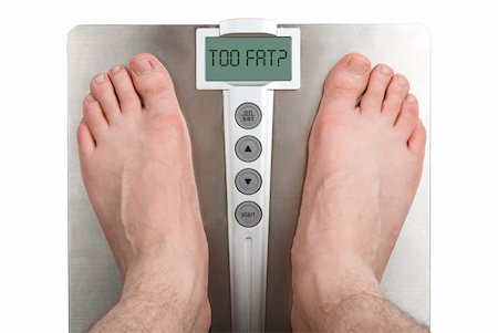 simsearch:400-04647880,k - Concept: Too fat. Scale and legs on white. Stock Photo - Budget Royalty-Free & Subscription, Code: 400-04625671