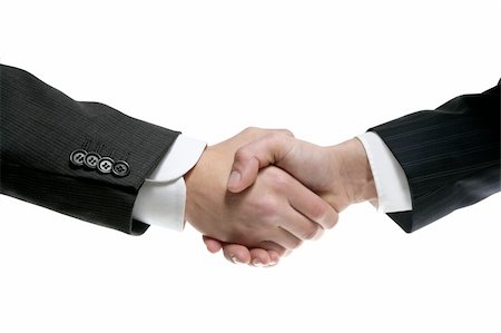 simsearch:400-04609965,k - Businessman teamwork partners shaking hands with suit Stock Photo - Budget Royalty-Free & Subscription, Code: 400-04626069