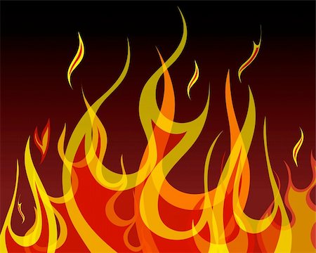 simsearch:400-04159167,k - Inferno fire vector background for design use Stock Photo - Budget Royalty-Free & Subscription, Code: 400-04627170