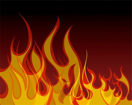 simsearch:400-04159167,k - Inferno fire vector background for design use Stock Photo - Budget Royalty-Free & Subscription, Code: 400-04628914