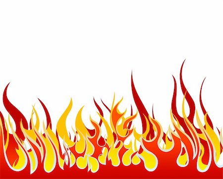 simsearch:400-04159167,k - Inferno fire vector background for design use Stock Photo - Budget Royalty-Free & Subscription, Code: 400-04628915