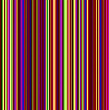 Abstract wallpaper illustration of glowing wavy streaks of multicolored light Stock Photo - Budget Royalty-Free & Subscription, Code: 400-04620111