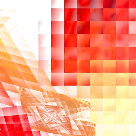 simsearch:400-05171637,k - Abstract elegance background. Red - yellow palette. Raster fractal graphics. Stock Photo - Budget Royalty-Free & Subscription, Code: 400-04635933