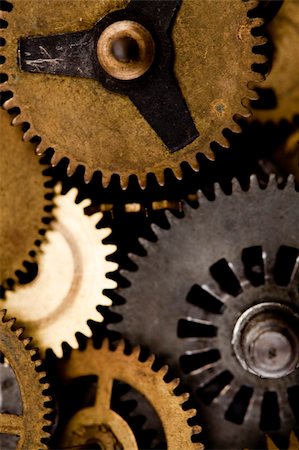 simsearch:400-05114975,k - Macro detail of old gears Stock Photo - Budget Royalty-Free & Subscription, Code: 400-04636274