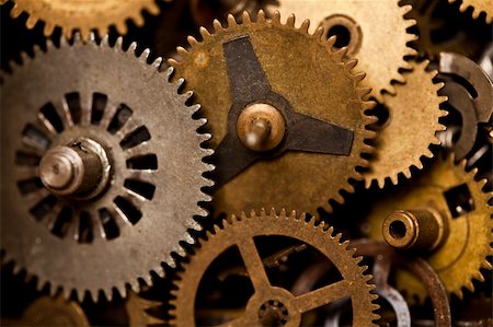 simsearch:400-05114975,k - Macro detail of old gears Stock Photo - Budget Royalty-Free & Subscription, Code: 400-04636280