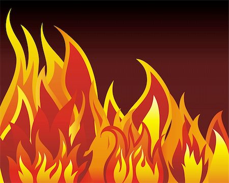 simsearch:400-04159167,k - Inferno fire vector background for design use Stock Photo - Budget Royalty-Free & Subscription, Code: 400-04636316