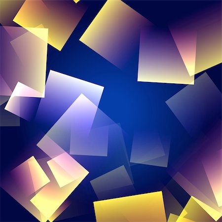 simsearch:400-05006261,k - white, yellow, pink squares over blue background Stock Photo - Budget Royalty-Free & Subscription, Code: 400-04636968