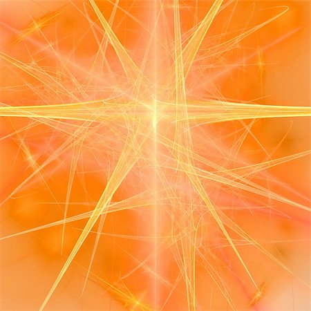 simsearch:400-05171637,k - Abstract elegance background. Orange - yellow palette. Raster fractal graphics. Stock Photo - Budget Royalty-Free & Subscription, Code: 400-04637115