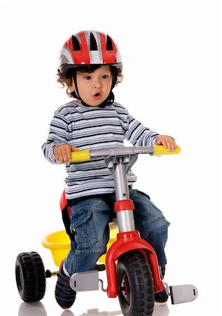 simsearch:400-04638236,k - little boy riding bicycle Photographie de stock - Aubaine LD & Abonnement, Code: 400-04638228