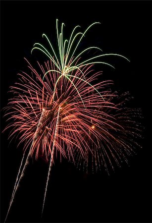 simsearch:400-04882938,k - Beautiful fireworks fill the night time sky Stock Photo - Budget Royalty-Free & Subscription, Code: 400-04630178