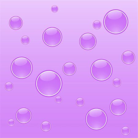 simsearch:400-05275951,k - Bubbles in purple water. Vector art. Stock Photo - Budget Royalty-Free & Subscription, Code: 400-04630825
