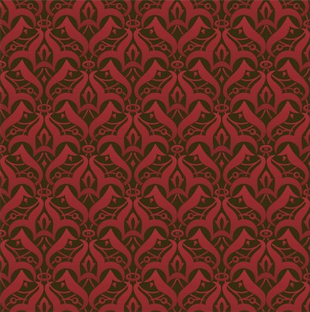 simsearch:400-04685787,k - Seamless Texture Vintage wallpaper Stock Photo - Budget Royalty-Free & Subscription, Code: 400-04648468