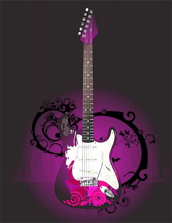 simsearch:400-04616019,k - guitar Stock Photo - Budget Royalty-Free & Subscription, Code: 400-04649443