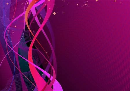 simsearch:400-04213608,k - Vector illustration of violet abstract lines background Stock Photo - Budget Royalty-Free & Subscription, Code: 400-04640283