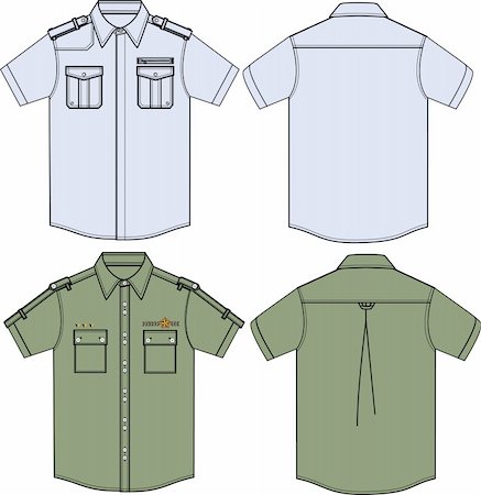 simsearch:400-04640737,k - men military shirts Stock Photo - Budget Royalty-Free & Subscription, Code: 400-04640738