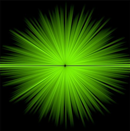 Abstract green cosmic background (big explosion in the space) Stock Photo - Budget Royalty-Free & Subscription, Code: 400-04642973