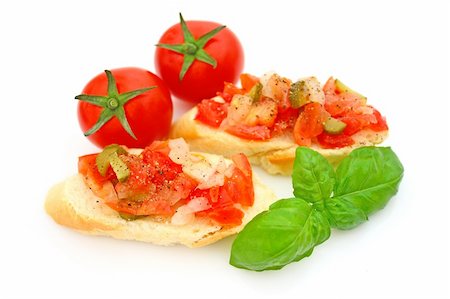 simsearch:400-06796273,k - Bruschetta Stock Photo - Budget Royalty-Free & Subscription, Code: 400-04643558