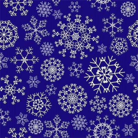 simsearch:400-04635890,k - Seamless snowflakes background for winter and christmas theme Stock Photo - Budget Royalty-Free & Subscription, Code: 400-04654438