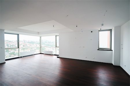 simsearch:600-06808788,k - modern bright big empty  home apartment ready to buy or move in Photographie de stock - Aubaine LD & Abonnement, Code: 400-04655180