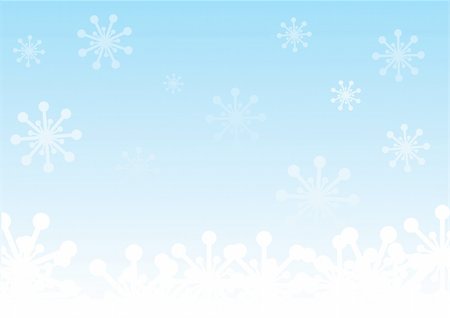 simsearch:400-07053830,k - Winter background with snowflakes. Vector illustration. Stock Photo - Budget Royalty-Free & Subscription, Code: 400-04656302