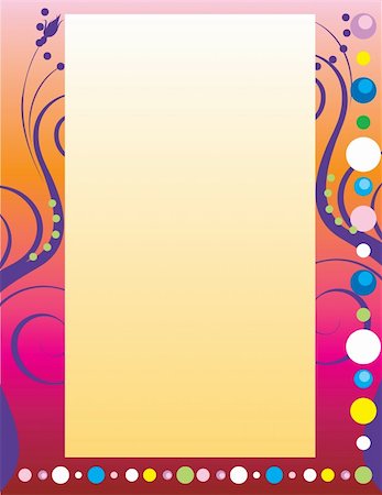 simsearch:400-04658893,k - Vector Illustration of abstract party like background. There is room for text and/or logo in center. Photographie de stock - Aubaine LD & Abonnement, Code: 400-04656571