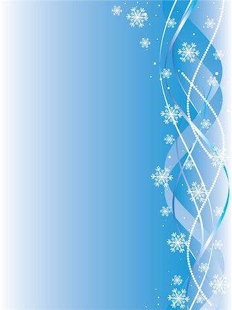 Snowflakes background Stock Photo - Budget Royalty-Free & Subscription, Code: 400-04657728