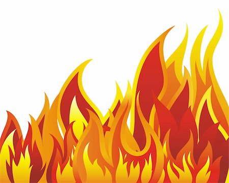 simsearch:400-04159167,k - Inferno fire vector background for design use Stock Photo - Budget Royalty-Free & Subscription, Code: 400-04651413