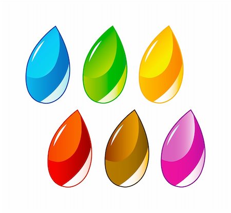simsearch:400-05363406,k - water drop and rain drop on white background Stock Photo - Budget Royalty-Free & Subscription, Code: 400-04665805