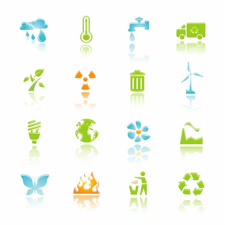 simsearch:400-05877514,k - environment icon set for web and internet Stock Photo - Budget Royalty-Free & Subscription, Code: 400-04666477
