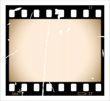 simsearch:400-05102933,k - Grunge sepia film strip.  Please check my portfolio for more film illustrations. Stock Photo - Budget Royalty-Free & Subscription, Code: 400-04669553
