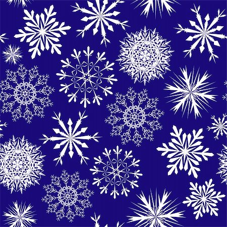 simsearch:400-04635890,k - Seamless snowflakes background for winter and christmas theme Stock Photo - Budget Royalty-Free & Subscription, Code: 400-04663830