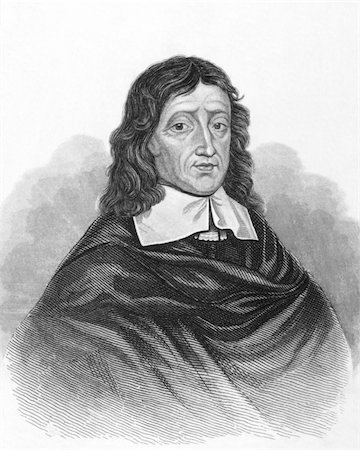 John Milton on engraving from the 1800s. English poet, author, polemicist and civil servant for the commonwealth of England. Best known for his epic poem Published in London by L.Tallis. Stock Photo - Budget Royalty-Free & Subscription, Code: 400-04677064