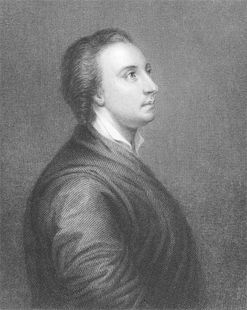 simsearch:400-05228888,k - Mark Akenside (1721-1770) on engraving from the 1800s. English poet and physician. Engraved by R.Woodman and published in London by Fisher, Son & Co. Stock Photo - Budget Royalty-Free & Subscription, Code: 400-04677101