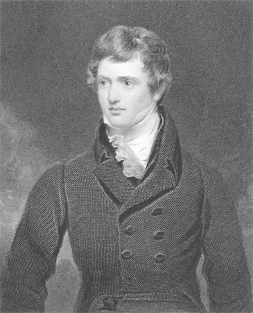 simsearch:400-05685013,k - Edward Geoffrey Stanley, Earl of Darby (1799-1869) on engraving from the 1800s. English statesman, three times Prime Minister and longest serving leader of the Conservative Party. Engraved by H.Robinson after a painting by G.Harlow and published in London by Fisher,Son & Co. Stock Photo - Budget Royalty-Free & Subscription, Code: 400-04677569