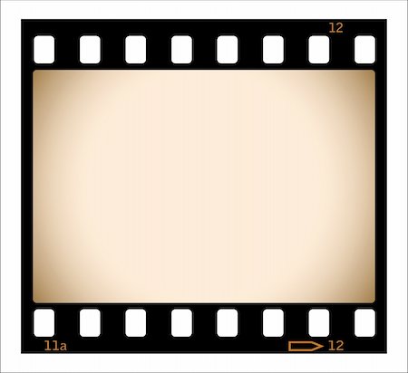 simsearch:400-05102933,k - Sepia film strip illustration.  Please check my portfolio for more film illustrations. Stock Photo - Budget Royalty-Free & Subscription, Code: 400-04671509