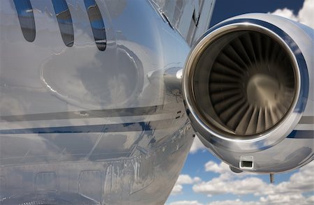 simsearch:400-04996557,k - Private Jet and Engine Abstract Over Clouds and Sky. Stock Photo - Budget Royalty-Free & Subscription, Code: 400-04684760