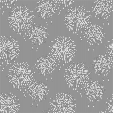 simsearch:400-05708029,k - Abstract vector illustration of fireworks in the sky Stock Photo - Budget Royalty-Free & Subscription, Code: 400-04685766