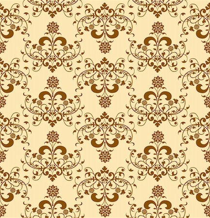 simsearch:400-05686210,k - Floral seamless pattern, element for design, vector illustration Stock Photo - Budget Royalty-Free & Subscription, Code: 400-04687853