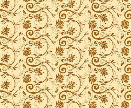 simsearch:400-05686210,k - Floral seamless pattern, element for design, vector illustration Stock Photo - Budget Royalty-Free & Subscription, Code: 400-04687919
