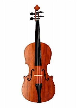 photographs of viola instrument - violin isolated on white Stock Photo - Budget Royalty-Free & Subscription, Code: 400-04682010