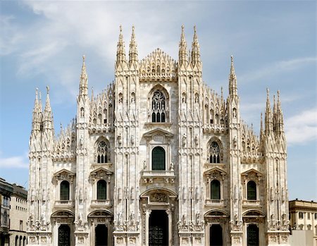 simsearch:400-05338054,k - Dome of Milan, Italy Stock Photo - Budget Royalty-Free & Subscription, Code: 400-04683686