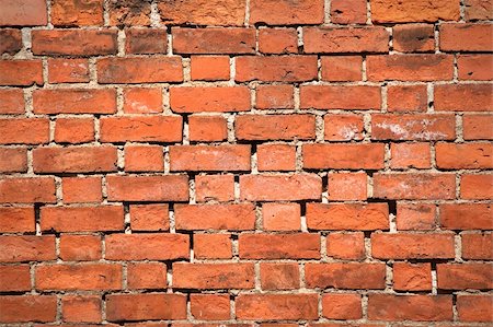 simsearch:400-08074733,k - close-up of a red brick wall texture Stock Photo - Budget Royalty-Free & Subscription, Code: 400-04694754