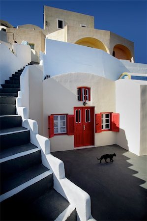 appartment  in Oia Santorini Stock Photo - Budget Royalty-Free & Subscription, Code: 400-04696091