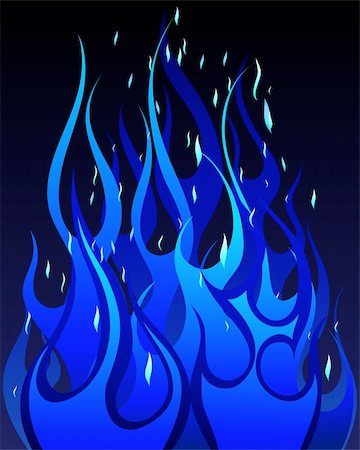 simsearch:400-04159167,k - Inferno fire vector background for design use Stock Photo - Budget Royalty-Free & Subscription, Code: 400-04697226