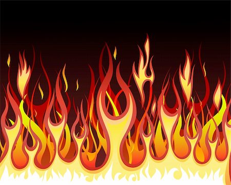 simsearch:400-04159167,k - Inferno fire vector background for design use Stock Photo - Budget Royalty-Free & Subscription, Code: 400-04698414