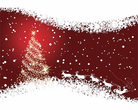 simsearch:400-05234356,k - Beautiful vector Christmas (New Year) background for design use Stock Photo - Budget Royalty-Free & Subscription, Code: 400-04698451