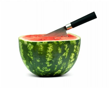 simsearch:400-04386768,k - Big red watermelon isolated on white background Stock Photo - Budget Royalty-Free & Subscription, Code: 400-04700246