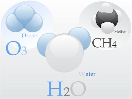 simsearch:400-05713485,k - Set of vector molecules Stock Photo - Budget Royalty-Free & Subscription, Code: 400-04701861